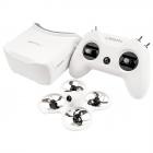 BETAFPV Cetus Pro Kit de Dron FPV con 3 Modos de Vuelo: Altitude Hold, Emergency Landing, Self Protection y Turtle Mode, con LiteRadio 2 SE Transmitter, Gafas VR02, Listo para Volar, Fácil para Principiantes en FPV, con Cargador de Batería y 4 baterías