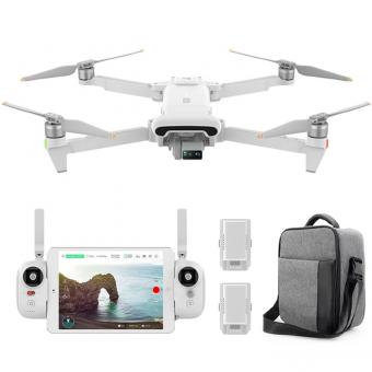 Drone de Vídeo com Câmeras Duplas, Vídeo 4K/60fps, com Câmera Grande Angular + Teleobjetiva 30X, Modo Super Noturno AI de 3 Eixos, Transmissão de 20KM, Baterias Duplas