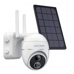 ZS-GX3S Solar Außenüberwachungskamera, drahtlose WiFi-Schwenk /Neige 360 Grad Kamera