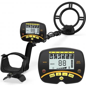 Adult metal detector, with LCD display, 5 detection modes, 10 inch waterproof detection panel