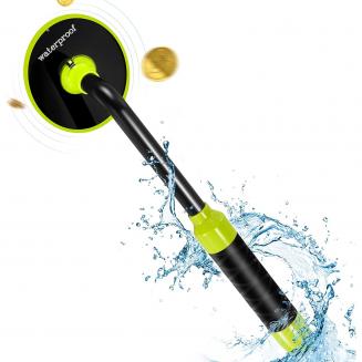 Handheld underwater detector, all metal mode, vibration pulse sensing, underwater treasure hunting detector, fully waterproof