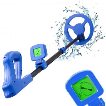 Children's metal detector, gold hunter detector with waterproof detector plate and LCD display