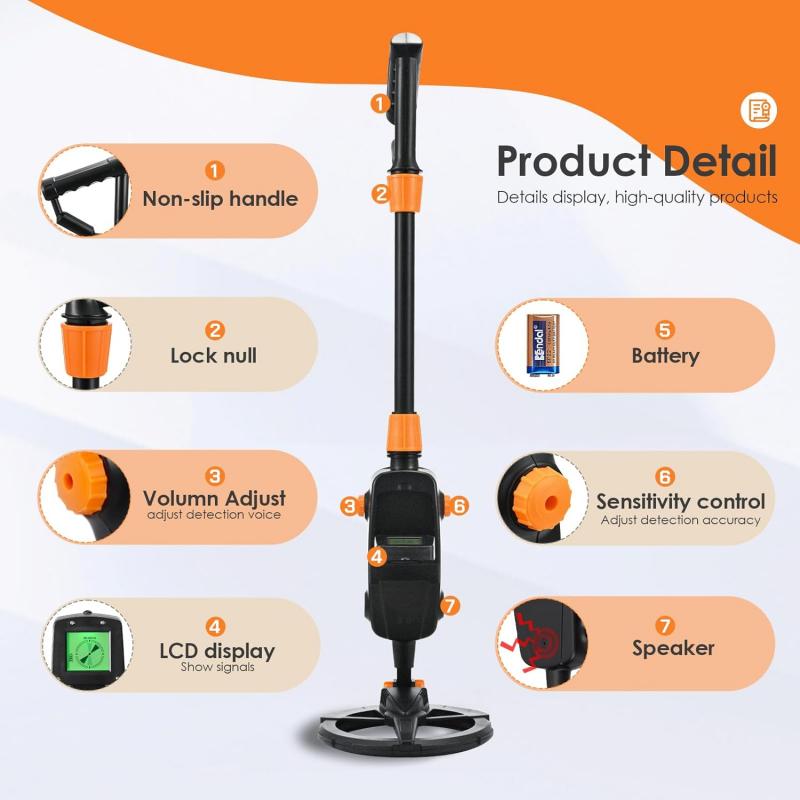 what depth do metal detectors work to 1