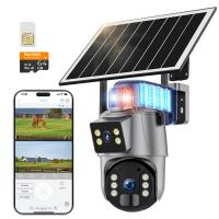Telecamera di sicurezza cellulare 4G con 6MP, doppio obiettivo, alimentazione solare, visualizzazione live 360°, visione notturna a colori Kentfaith Telecamera di sicurezza cellulare 4G con 6MP, doppio obiettivo, alimentazione solare, visualizzazione live 360°, visione notturna a colori Kentfaith