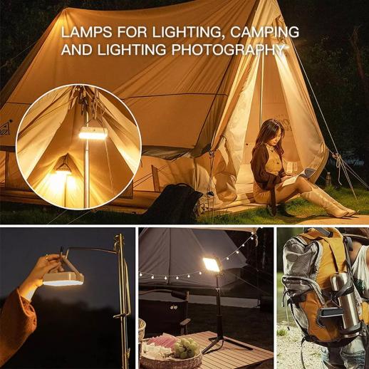 Camping Licht Dreifuß Zeltlampe Stützhalter Beleuchtungszubehör (Dreifuß)