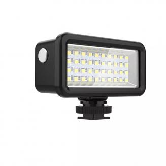 Luz de Video de Relleno Recargable Alta Potencia 60 LED con Clip Frontal  Trasero