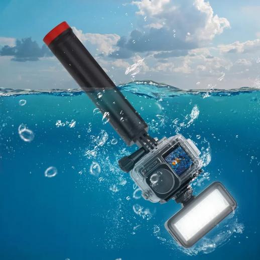 40m imperméable à l'eau Vidéo Fill Light Caméra sous-marine Lumière de  plongée 5500-6000k Éclairage photographique pour Gopro Hero 10 9 8 / Slr  Camera