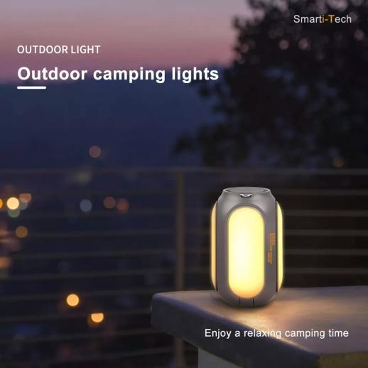 Multifunktional 8000 mAh LED Wassardichte Campinglampe mit 4