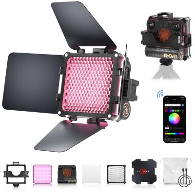 ZHIYUN FIVERAY M20C Combo RGB Video Işığı, 20W Taşınabilir Kamera Işığı, HSI Modu, TLCI 96+, Sıcaklık 2500K- 10000K 16 Işık Efekti