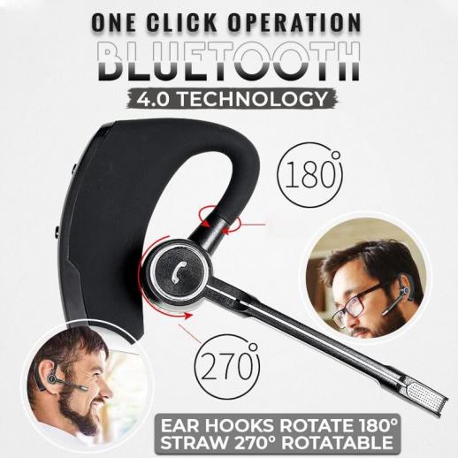 Auriculares inalámbricos con gancho para la oreja: auriculares manos libres  para deportes empresariales