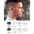 Auricolari Bluetooth 5.0 Wireless, Bluedio T Elf 2 Cuffie True Wireless Cuffie In-Ear con Custodia di Ricarica, Mini Cuffie per Auto con Microfono Integrato per Lavoro/Sport, Tempo di Riproduzione 6H, Indicatore LED