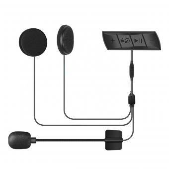 Auriculares Bluetooth para cascos de motocicleta, auriculares al aire libre, auriculares para cascos de motocicleta bt5.0, sin manos para altavoces, control de llamadas musicales, respuesta automática, alta calidad de sonido (m7)