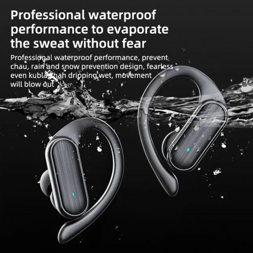 Bluetooth 5.3 wireless earbuds with charging case