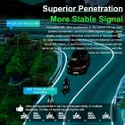 EJEAS Q8 خوذة دراجة نارية بلوتوث البيني ، شبكة جديدة 3.0 مجموعة نظام الاتصال الداخلي ، يمكن أن ستة متسابقين في وقت واحد ، وتبادل الموسيقى ، قناة التبديل ( حزمة 1 )