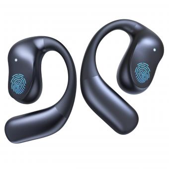 Air Conduction Hörlurar Open-ear Comfort Bluetooth 5.4, 36H Speltid KentFaith