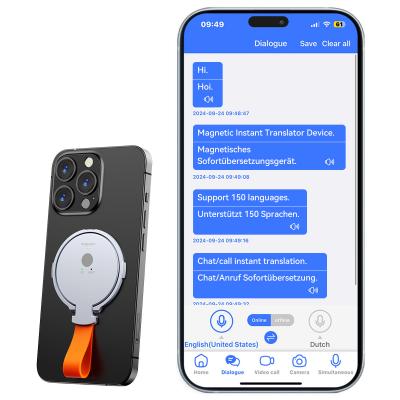 Magnetic Instant Translator Urządzenie Chat App/Call Translation 138 Języki
