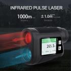 KM-J800H Golf-Entfernungsmesser mit Farb-Touch-LCD-HD-Farbbildschirm, hochpräziser 800 m wiederaufladbarer Laser-Jagd-Entfernungsmesser, 6,5-fache Vergrößerung, schnelle Messung, rotierender Fokus, Nadelsuchmessung, Sprachansage, IP54-Stufe wasserdicht un