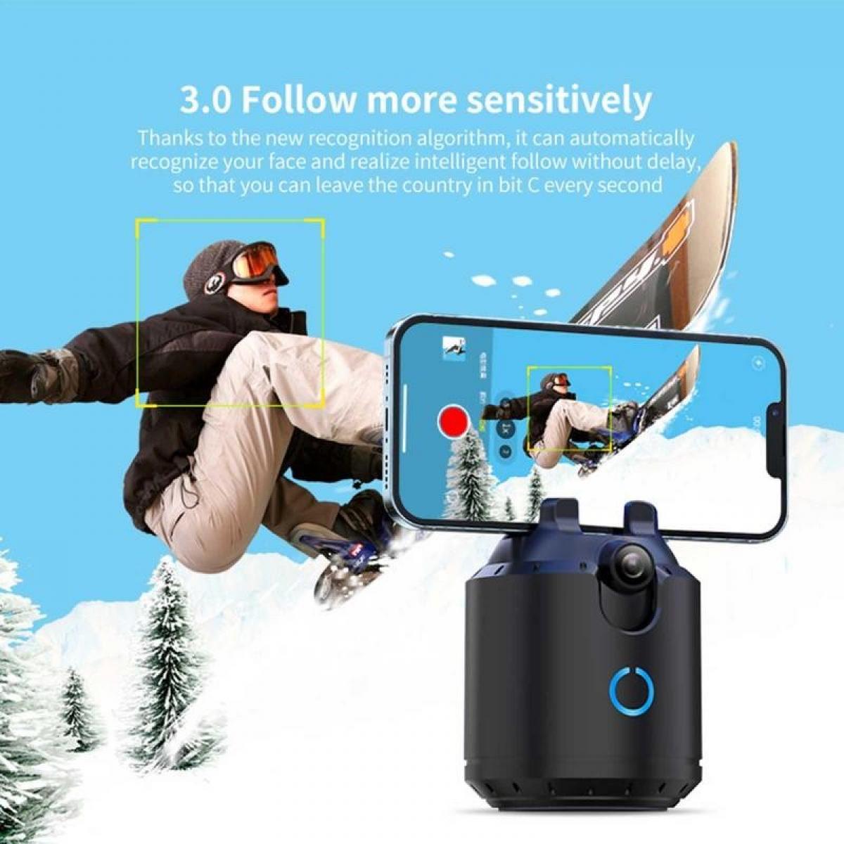 P7 automatyczne śledzenie twarzy, sterowanie gestami dwuosiowy inteligentny gimbal, stabilizator telefonu komórkowego, brak aplikacji, obsługa obrotu o 360 ° na żywo, stojak na telefon komórkowy, inteligentny gimbal follow-up, odpowiedni do Vloga w czasie