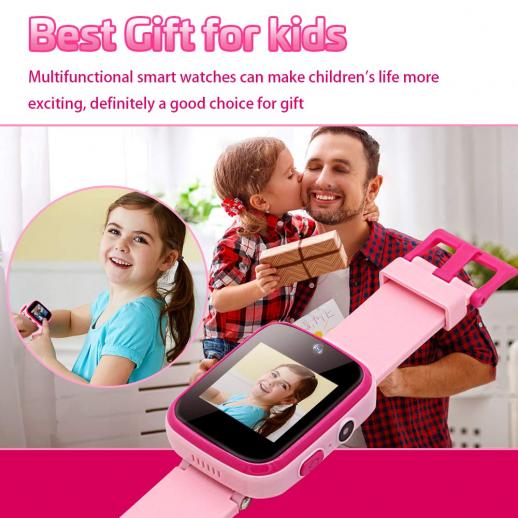 Reloj inteligente de juego para niños regalo para niñas de 6 a 12