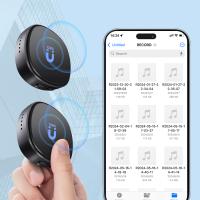 Mini Voice Recorder, Voice-activated & Magnetic, 128GB 1600 Hours Capacity, Noise Cancelling, 2 Packs, Kentfaith