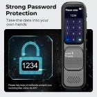 128GB Gravador de Voz Digital Ativado por Voz, Transcrição de IA Resumir Tradução Redução de Ruído, Kentfaith