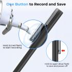 64GB Digital Voice Recorder 800 Hours Voice Activated Recorder with 1536Kbps High Sensitivity, AGC Noise Reduction Pen Recorder with Type-C Port for Lecture Meeting Interview, Kentfaith