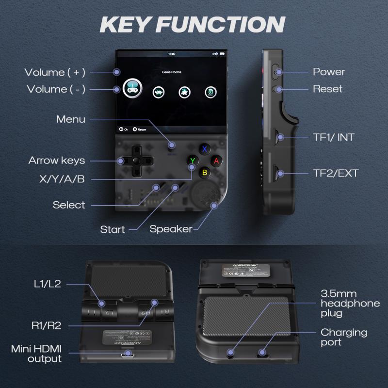 what games are on the retro handheld console 2