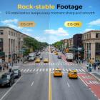 Occhiali da sole con registrazione video 1200P 30FPS, foto 36MP, stabilizzazione dell'immagine a 6 assi, protezione UV 400, audio open-ear, per ciclismo, escursionismo, pesca, Kentfaith