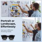 Smartbriller med kamera, 8MP Sony-kamera for 1080P POV, 4 fargetoner for innendørs og utendørs bruk, EIS-stabilisering, WiFi-overføring, 32GB lagring, 10 timers spilltid, Kentfaith