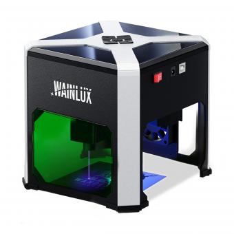 Portable Laser Engraver with 0.05mm Accuracy Protective Cover Engraving Preview 3W Entry Level