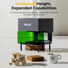 Portable Laser Engraver with Raised Columns Protective Goggles and Cover 3W Entry Level Kentfaith