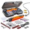 Mini draadloos roterende toolset, 39-in-1 set, 6 snelheden tot max 16000 RPM, 3.7V motor met minder trillingen, oplaadbaar, Kentfaith