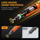 Mini draadloos roterende toolset, 39-in-1 set, 6 snelheden tot max 16000 RPM, 3.7V motor met minder trillingen, oplaadbaar, Kentfaith