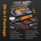 Mini draadloos roterende toolset, 39-in-1 set, 6 snelheden tot max 16000 RPM, 3.7V motor met minder trillingen, oplaadbaar, Kentfaith