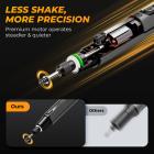 Mini draadloos roterende toolset, 39-in-1 set, 6 snelheden tot max 16000 RPM, 3.7V motor met minder trillingen, oplaadbaar, Kentfaith