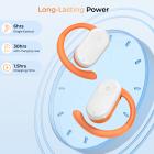 Translator Earbuds Real-Time, 150 Online & 16 Free Offline Languages, Open-Ear Style, ENC, Kentfaith