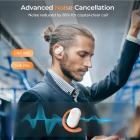 Translator Earbuds Real-Time, 150 Online & 16 Free Offline Languages, Open-Ear Style, ENC, Kentfaith