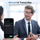 Óculos Inteligentes AI Tradução em Tempo Real 164 Idiomas Música Bluetooth 5.4 para Homens & Mulheres Kentfaith
