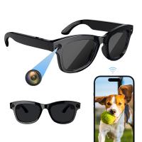 Occhiali da sole con fotocamera, HD 1080P, stabilizzazione EIS, connessione WiFi, traduzione, autonomia 4 ore, Kentfaith Occhiali da sole con fotocamera, HD 1080P, stabilizzazione EIS, connessione WiFi, traduzione, autonomia 4 ore, Kentfaith