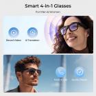 Smart Camera Glasses, HD 1080P, EIS Stabilization, WiFi Connect, Translation, 4H Playtime, Kentfaith