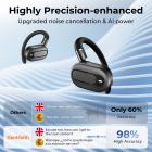 natychmiastowe Słuchawki Tłumaczące z 164 Językami, Bez stałych opłat, dwukierunkowe Tłumaczenie Głosowe w Czasie Rzeczywistości z 98% Dokładność, 24-Godzinna Żywotność Baterii, Kentfaith