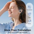 natychmiastowe Słuchawki Tłumaczące z 164 Językami, Bez stałych opłat, dwukierunkowe Tłumaczenie Głosowe w Czasie Rzeczywistości z 98% Dokładność, 24-Godzinna Żywotność Baterii, Kentfaith