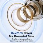 natychmiastowe Słuchawki Tłumaczące z 164 Językami, Bez stałych opłat, dwukierunkowe Tłumaczenie Głosowe w Czasie Rzeczywistości z 98% Dokładność, 24-Godzinna Żywotność Baterii, Kentfaith