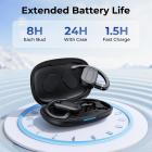 natychmiastowe Słuchawki Tłumaczące z 164 Językami, Bez stałych opłat, dwukierunkowe Tłumaczenie Głosowe w Czasie Rzeczywistości z 98% Dokładność, 24-Godzinna Żywotność Baterii, Kentfaith