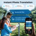 Dispositivo di Traduzione AI per Affari & Commercio, 142 Lingue in Tempo Reale Online & Offline, Traduzione Smart Office/Cross-App/Video/Foto, Registrazione & Trascrizione, Kentfaith