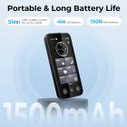 Dispositivo di Traduzione AI per Affari & Commercio, 142 Lingue in Tempo Reale Online & Offline, Traduzione Smart Office/Cross-App/Video/Foto, Registrazione & Trascrizione, Kentfaith