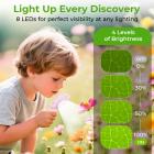 2.4" Ekranlı El Mikroskobu, 500X Büyütme, 1080P Fotoğraf & Video Çekimi, 3-12 Yaş Arası Kız ve Erkek Çocuklar İçin, Kentfaith