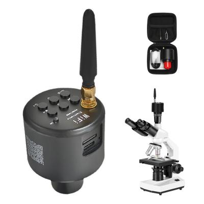 WiFi Elektronisch Oculair voor Microscopen, 50 Meter WiFi Bereik, 2MP Microscoop Imager, Maak 4K Foto's Video's, Kentfaith
