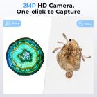 WiFi Elektronisk Okular for Mikroskoper, 50 Meters WiFi-Rekkevidde, 2MP Mikroskopbildeopptaker, Ta 4K Bilder Videoer, Kentfaith