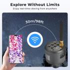 WiFi Elektronisk Okular for Mikroskoper, 50 Meters WiFi-Rekkevidde, 2MP Mikroskopbildeopptaker, Ta 4K Bilder Videoer, Kentfaith